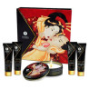 Shunga Coffret Ensemble Secret de Geisha - Vin pétillant à la fraise 